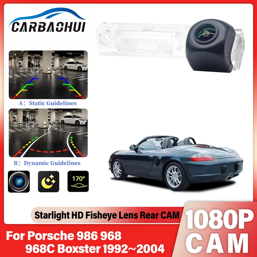 

Камера заднего вида для Porsche 986 968 968C Boxster 1992 ~ 2004 CCD HD камера заднего вида ночного видения Водонепроницаемая Высокое качество RCA
