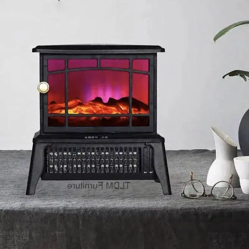

Flame stoves Simulation Indoor Fireplace Household Living Room Smokeless Multi-speed Adjustable ZZ Fireplaces 3D