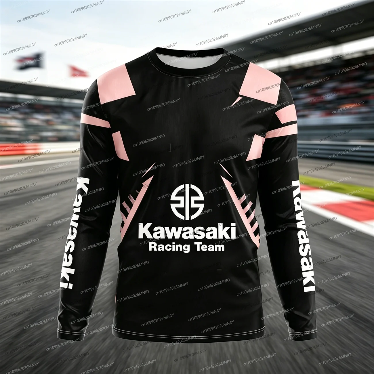 

Summer Men's clothing Men Long tshirt Kawasaki Motocross t shirt for man Breathable Cycling tshit Oversized Women Long Sleeved