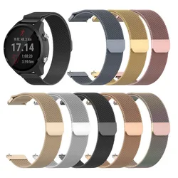 20mm 22mm Milanese loop band for Samsung Galaxy Watch 6/5/4/6-4-Classic/active 2  Metal magnetic bracelet Huawei GT 4-3-2e strap