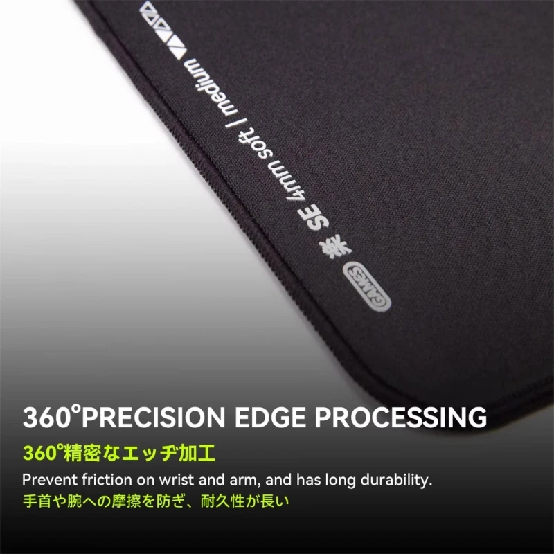 2025 ใหม่ Mousepad Esports Gaming แผ่นรองเม้าส์ Rubberized Texture แผ่นรองเมาส์ความหนา 4 มม