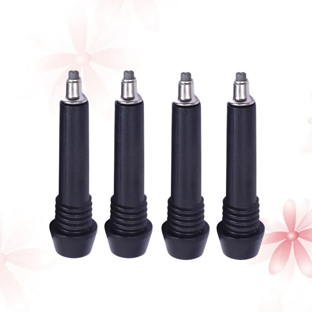 

4Pcs Trekking Pole Tips High-Strength Tungsten Steel Replaceable Ends for Walking Sticks Extended Lifespan on Ground