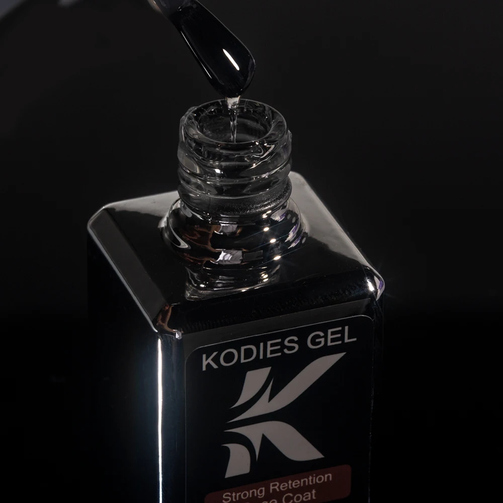 KODIES GEL-Verhéritage à Ongles UV Semi-continu, Couche de Base de Rétrégissant de Bain, Gel Doux à Faible Odeur, Colle ProHealth, Laque de Base de Couverture, 15ml