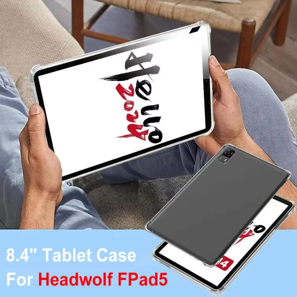 Shockproof 8.4inch Tablet Case Airbag Anti-scratch Clear Back Cover Soft Shell Ultra Thin Protective Shell for Headwolf FPad5