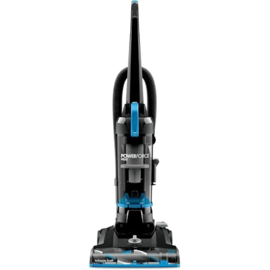 Lightweight Upright Vacuum with Helix System 13‑Inch Path Extension Wand and On‑Board Tools for Deep Carpet and Hard F