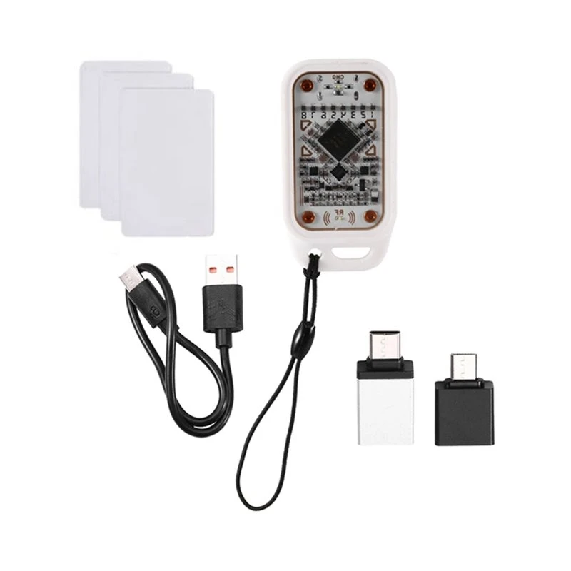 ABJF-Chameleon V3.0 RFID Smart Chip Reader Emulator NFC Read Write ID IC 125Khz 13.56Mhz Card Copying Functionality Smart Tag