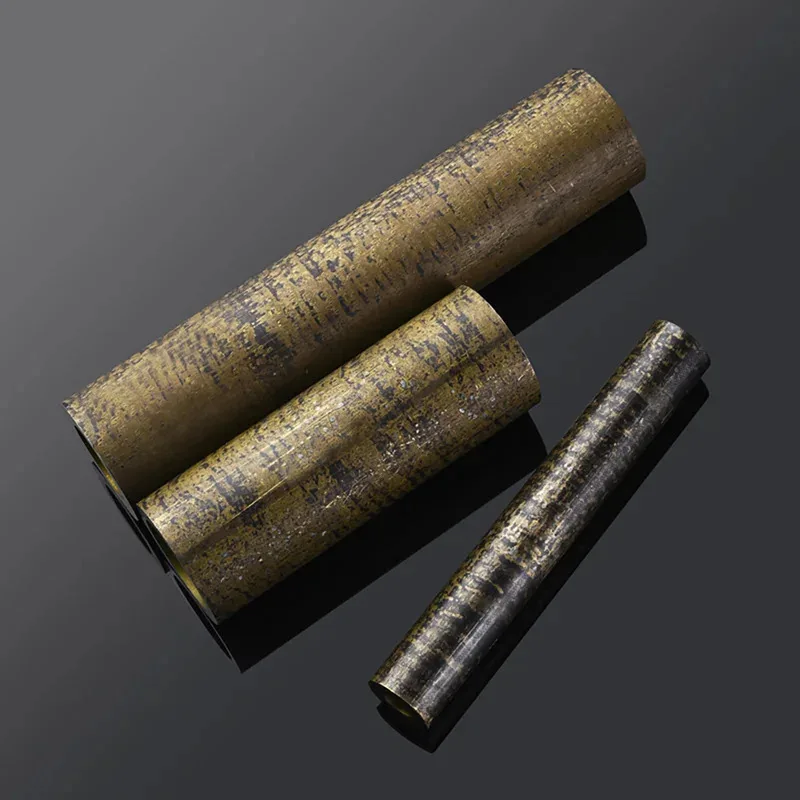 Wear-resistant Tin Bronze Hollow Tube Sleeve Bushing Outer Diameter 25-65mm Length 100mm High