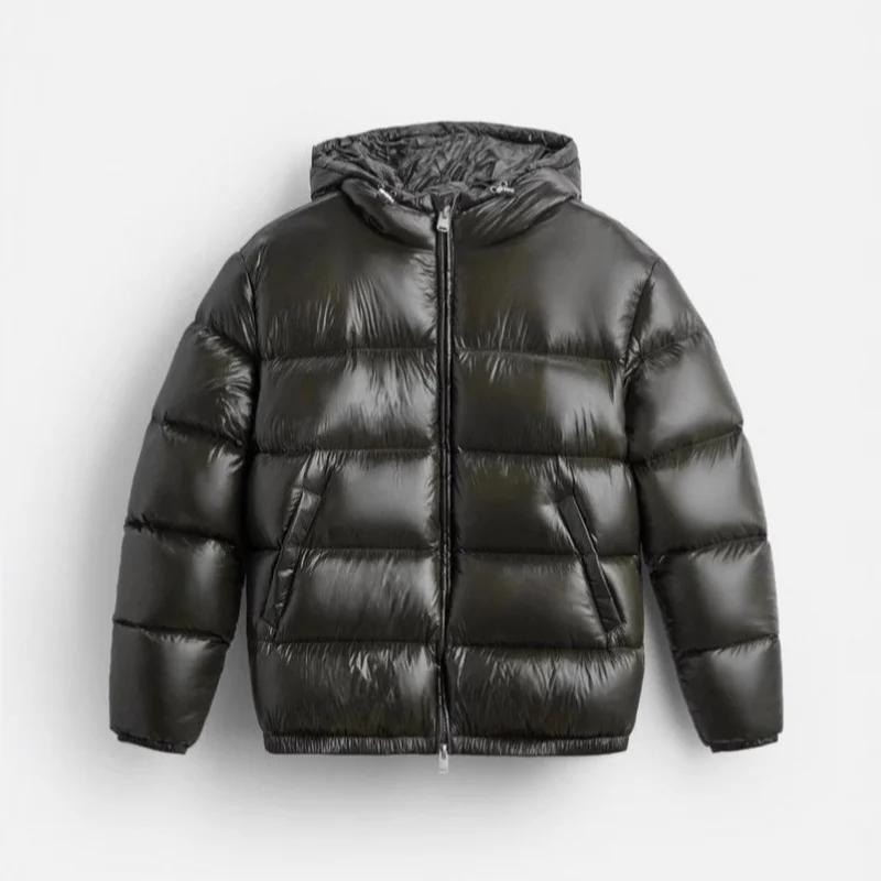 

Холодостойкая одежда с капюшоном и мягкой подкладкой из высококачественного хлопка, мужская ткань в европейском и американском стиле