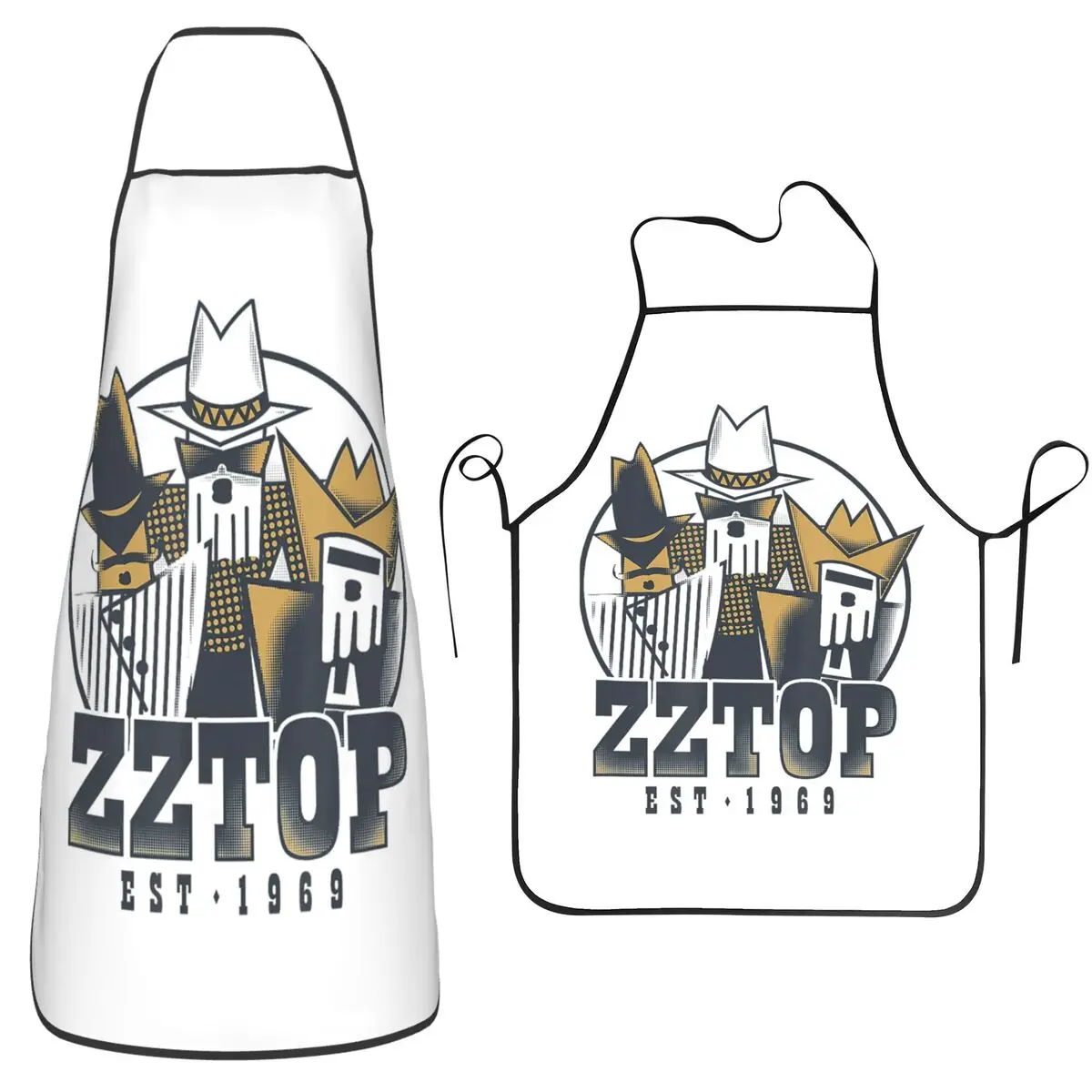 Vintage Legend Hip Hop Alternative 90s Band Music Aprons Chef Cooking Cuisine Tablier Waterproof Bib Kitchen Cleaning Pinafore