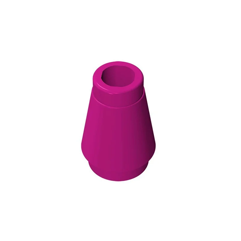 50 Stück 59900 1x1 Kegel-Bausteine mit oberer Rille 4589 Bausteine Lehrreiches Partikel-Montagespielzeug Kindergeburtstagsgeschenke – Detail 16