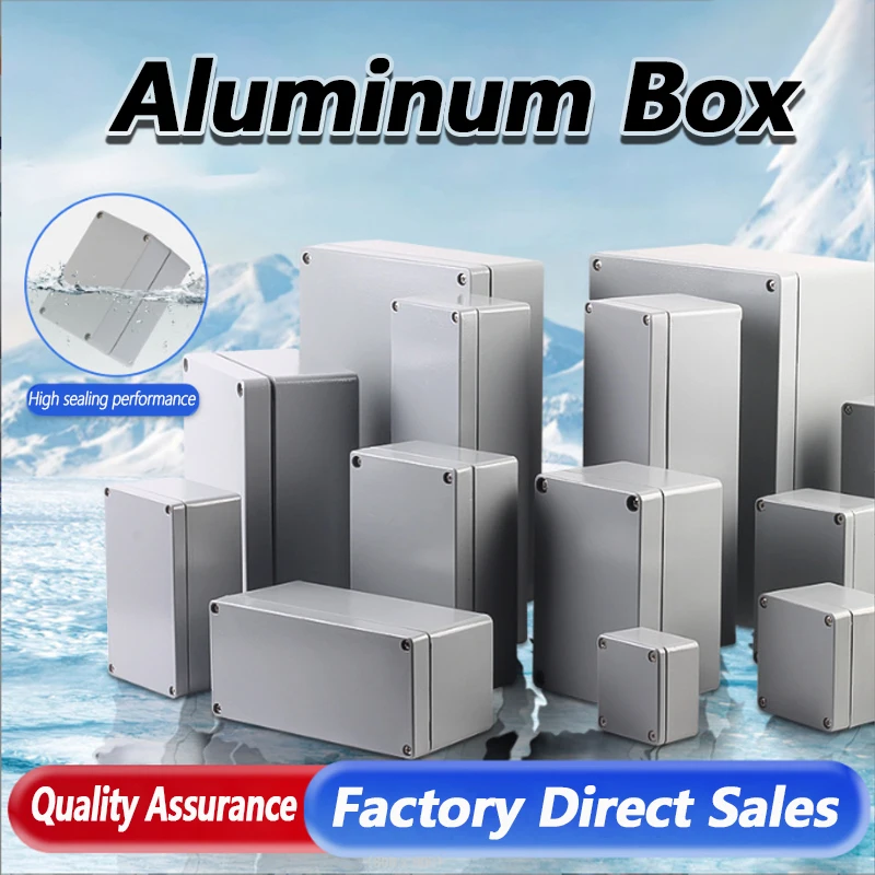 ip67-grade-waterproof-cast-aluminum-housing-sealed-aluminum-wiring-box-outdoor-waterproof-aluminum-box-body-wiring-button-box