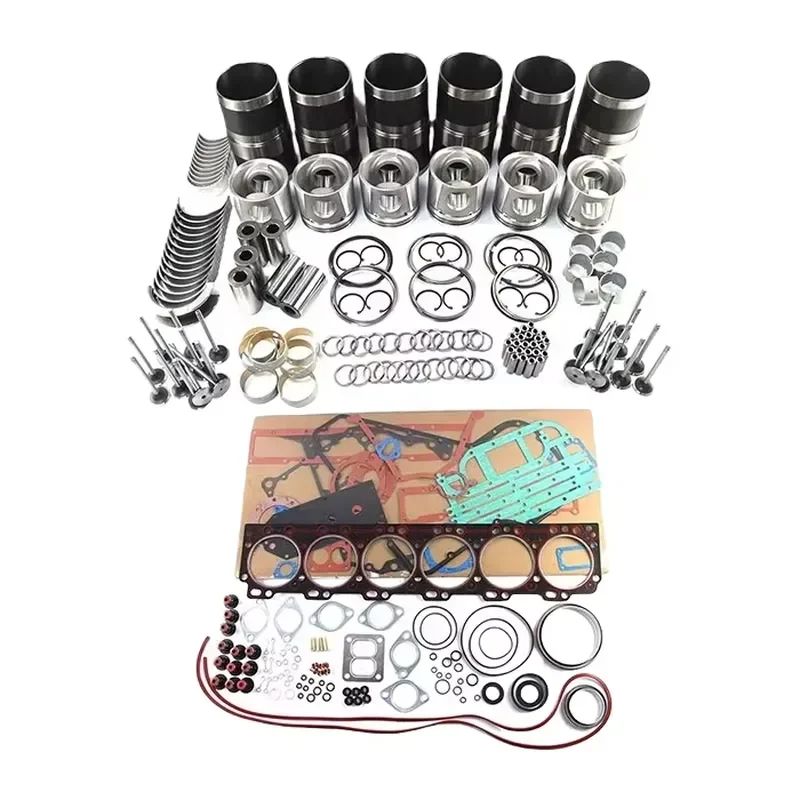 Cylinder Liner Kit DB33 DB58 DE08 D1146 DE12 D2366 for for Develon Part for Engine Spare Parts Excavator Overhaul Kit