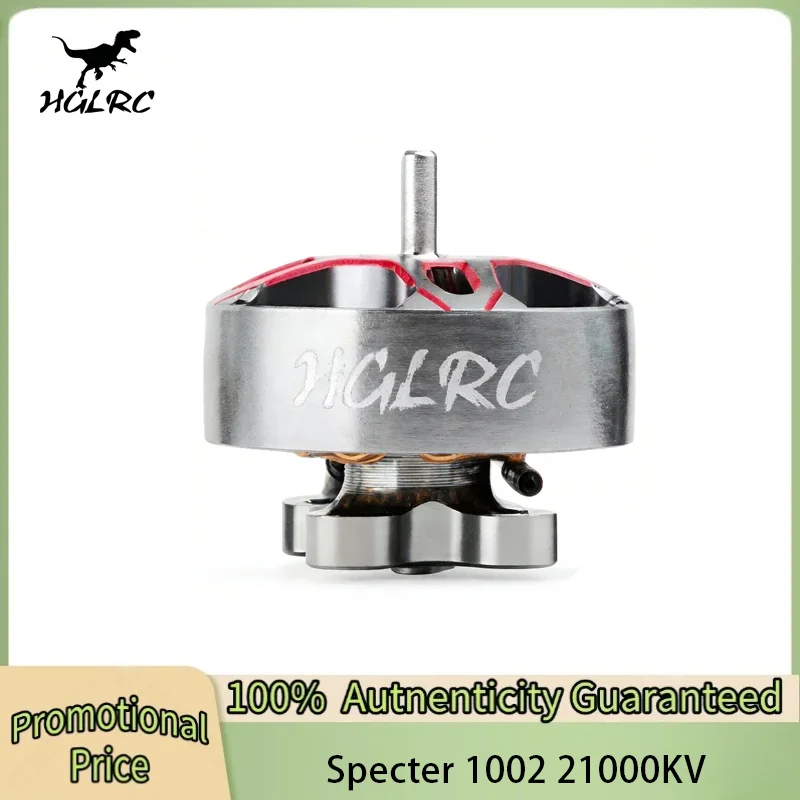HGLRC SPECTER 1002 Motor 21000KV 1S Is Suitable for 1.6-2 Inch Model Airplane FPV Freestyle Racing Drone