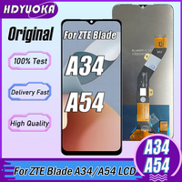 6.6 inch Original For ZTE Blade A34 LCD Display Screen Touch Panle Digitizer Assembly For ZTE Blade A54 LCD Replacement