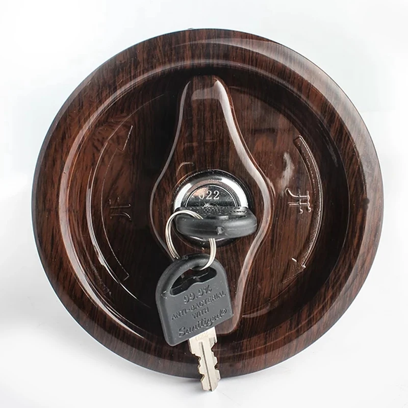 

RV Door Lock Bathroom Door Lock With Key Door Thickness 24Mm-45Mm Suitable For Yachts Boats Caravans Campers RV-AS55