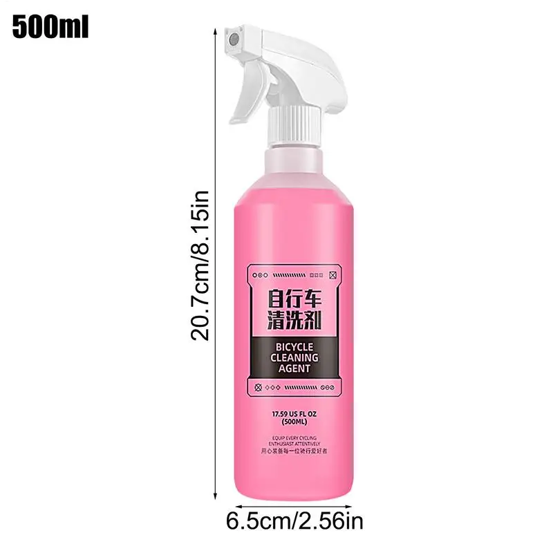 Limpador de corrente de ciclismo agente de limpeza eficiente forte agente de lavagem de ciclismo profissional spray de limpeza de ciclismo para remoção de sujeira