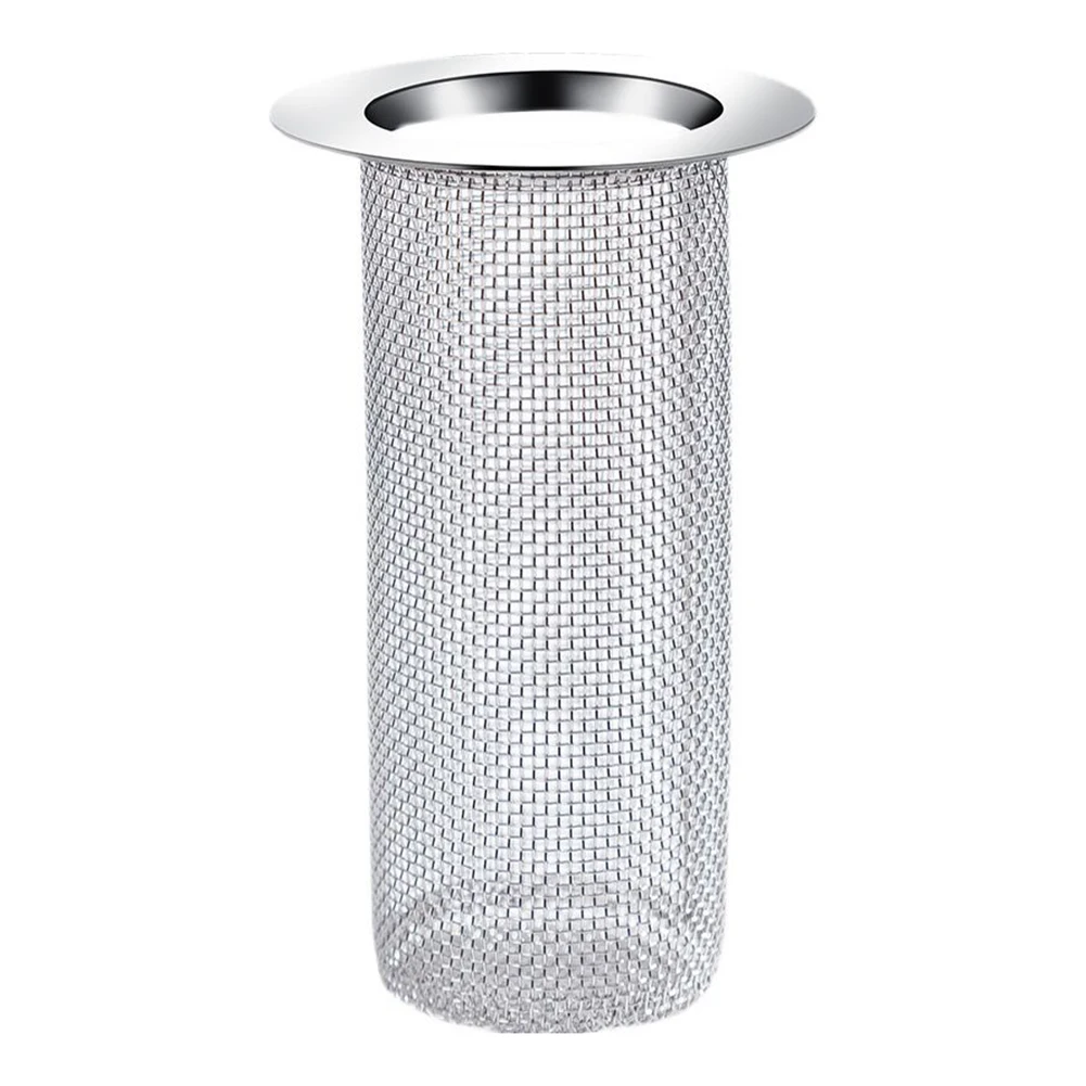 Drainage System Floor Drain Filter 1 Piece Reusable Silver Fine Mesh Hickened Multifunctional 304 Steel Brand New