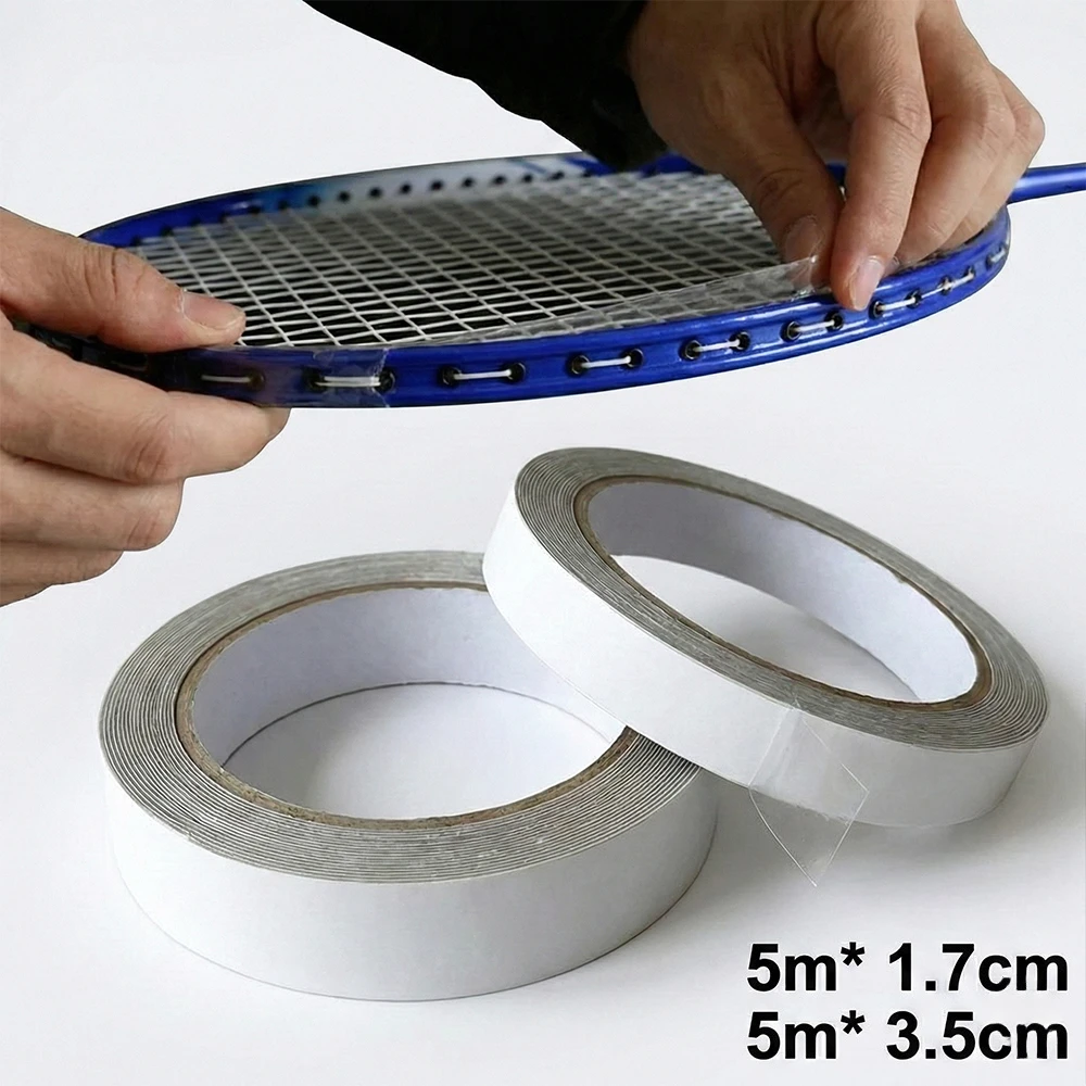 5M Transparent Badminton Schläger Kopf Band Tennis TPU Schutz Strap Schutz Rahmen Kratzer Outdoor Sport Tennis Zubehör – Detail 2