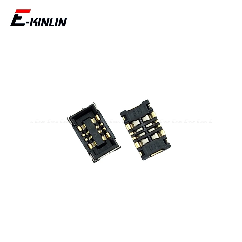 2PCS For Samsung Galaxy S10 Plus S10e S6 S7 S8 Note 5 7 Battery Clip Contact Pins Holder On Mainboard Motherboard