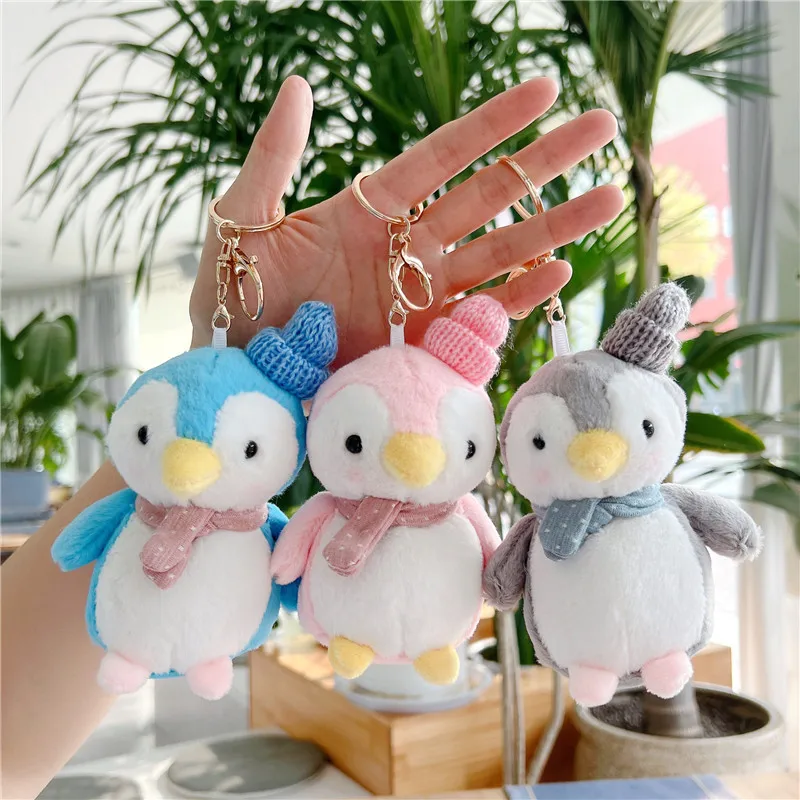 

30pcs/lot Wholesale Cute Penguin Doll Pendant Cartoon Marine Animal Plush Toy Keychain,Deposit First to Get Discount much,Pta154