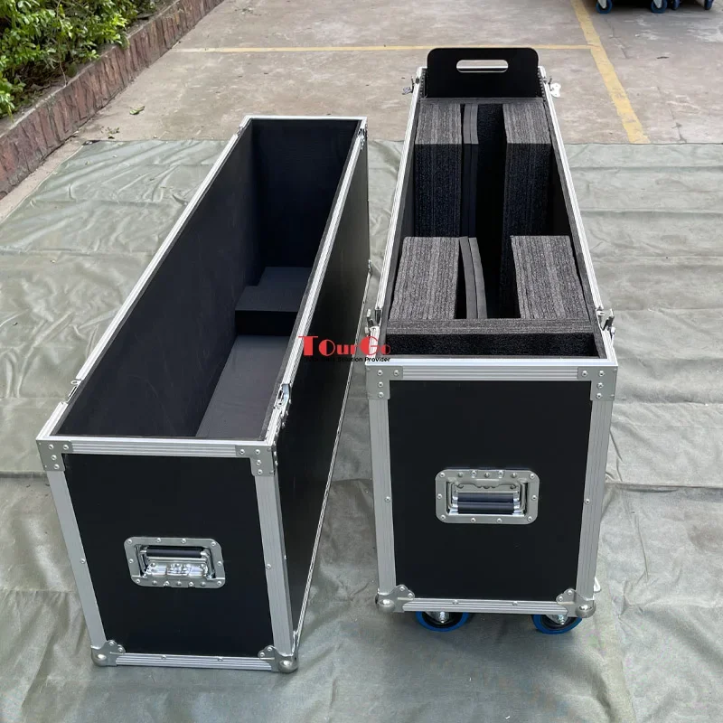 Por T Cinet with Show case 55- 65 Inch T Road case