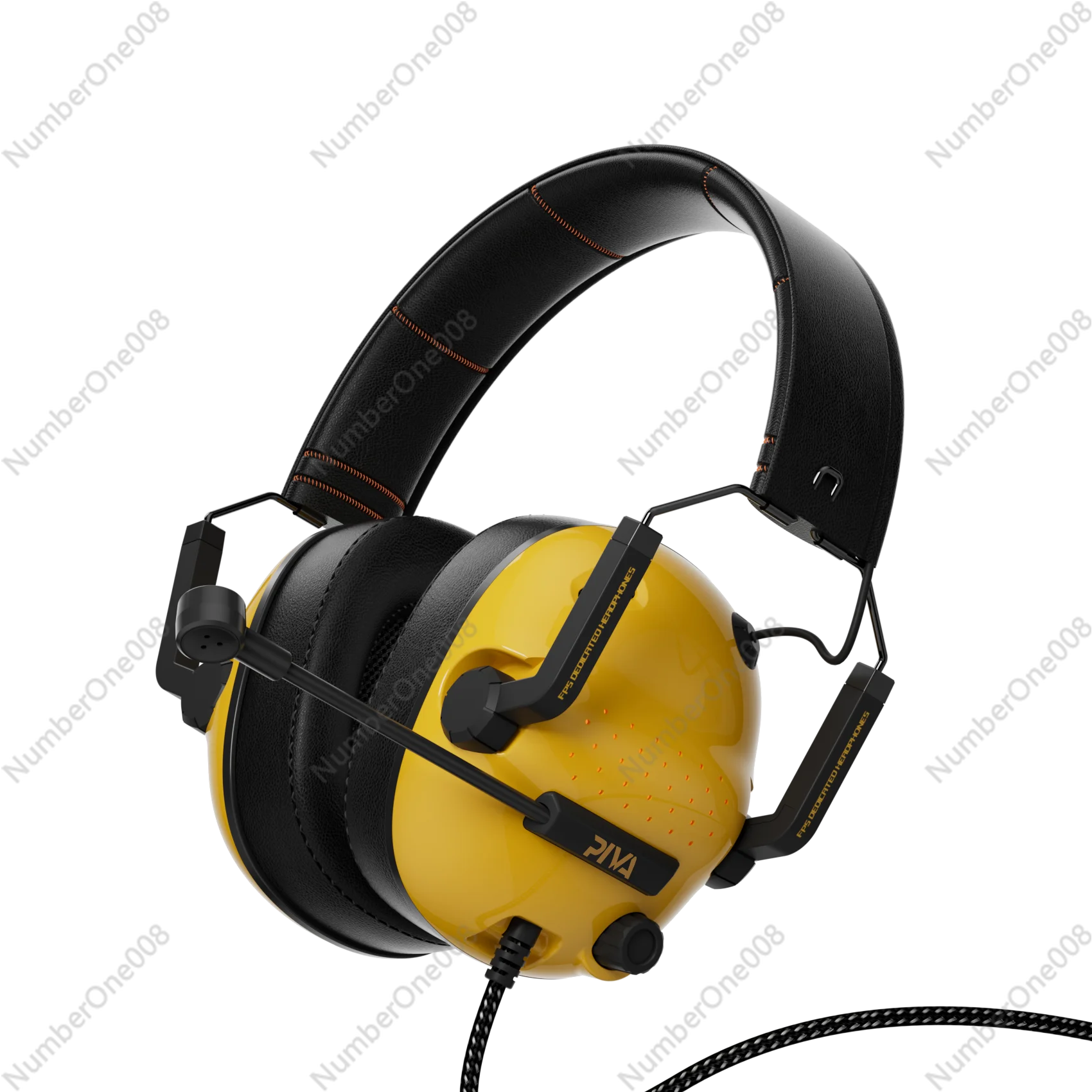 

3.5mm Wired Stereo Gaming Headset with Microphone, 7.1 Virtual Surround Sound, Noise Cancelling ENC, Foldable & Portable