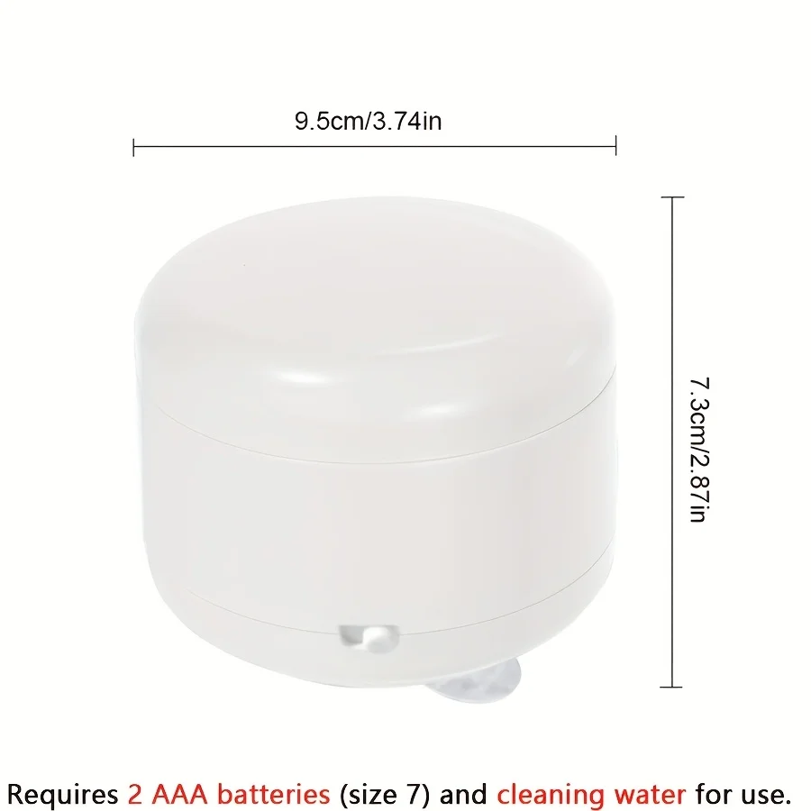 Profesjonalny przenośny środek do czyszczenia biżuterii: szybkie czyszczenie pierścionków, naszyjników, bransoletek, okularów i protez - narzędzie do czyszczenia biżuterii