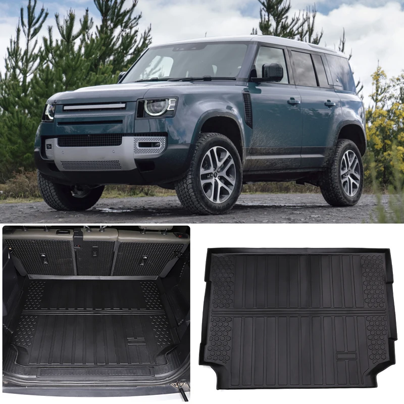 

For 2020-2022 Land Rover Defender 110 car TPE trunk floor mat protection car floor mat interior decoration accessories