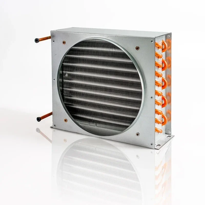 Air Cooled Refrigerator Condenser For Condensing Unit Cooler Compressor Condenser Coils