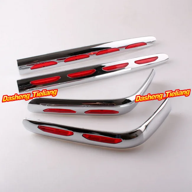 

Gold Wing Chrome Decoration Trim Motorcycle Fairing Trunk And Saddlebag Moldings for Honda Goldwing GL1800 2001-2011