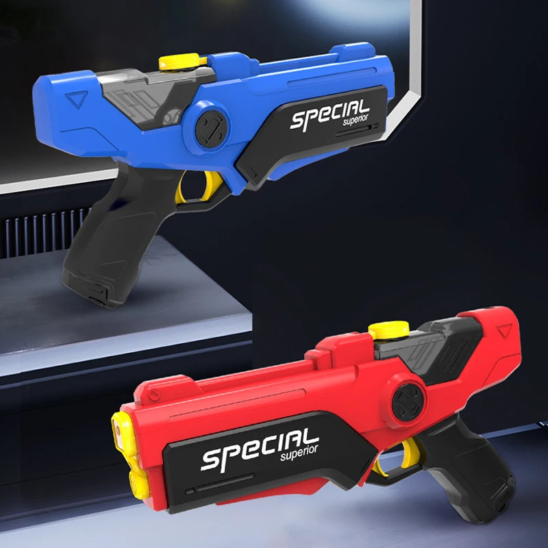 Pistola de água elétrica crianças alta pressão ao ar livre praia piscina jogos de luta crianças repetindo absorção watergun presentes
