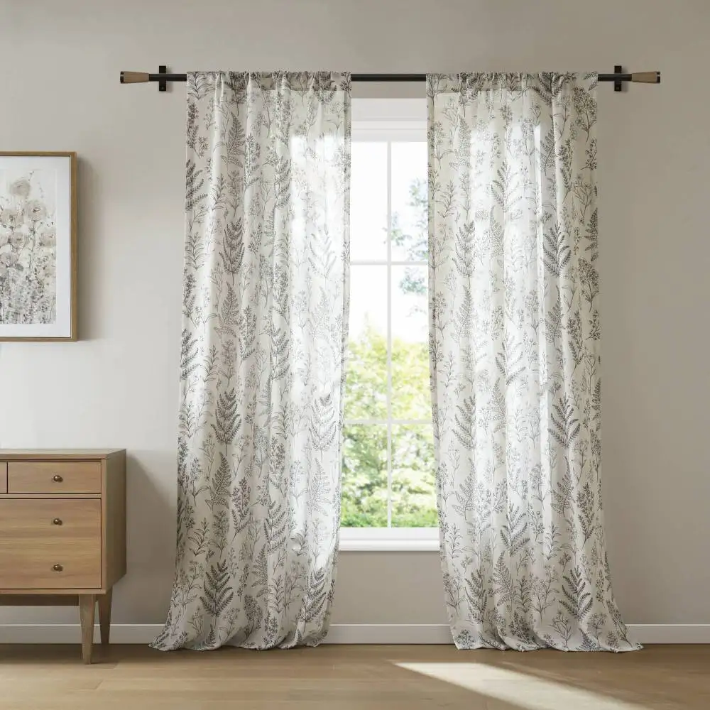 

42x84" Aria Window Panel Charcoal