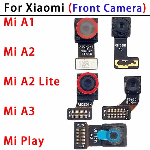 Fotocamera frontale per Xiaomi Mi A1 A2 A3 Play MiA1 MiA2 MiA3 MiA2Lite MiPlay Selfie fronte parti del modulo fotocamera frontale di ricambio