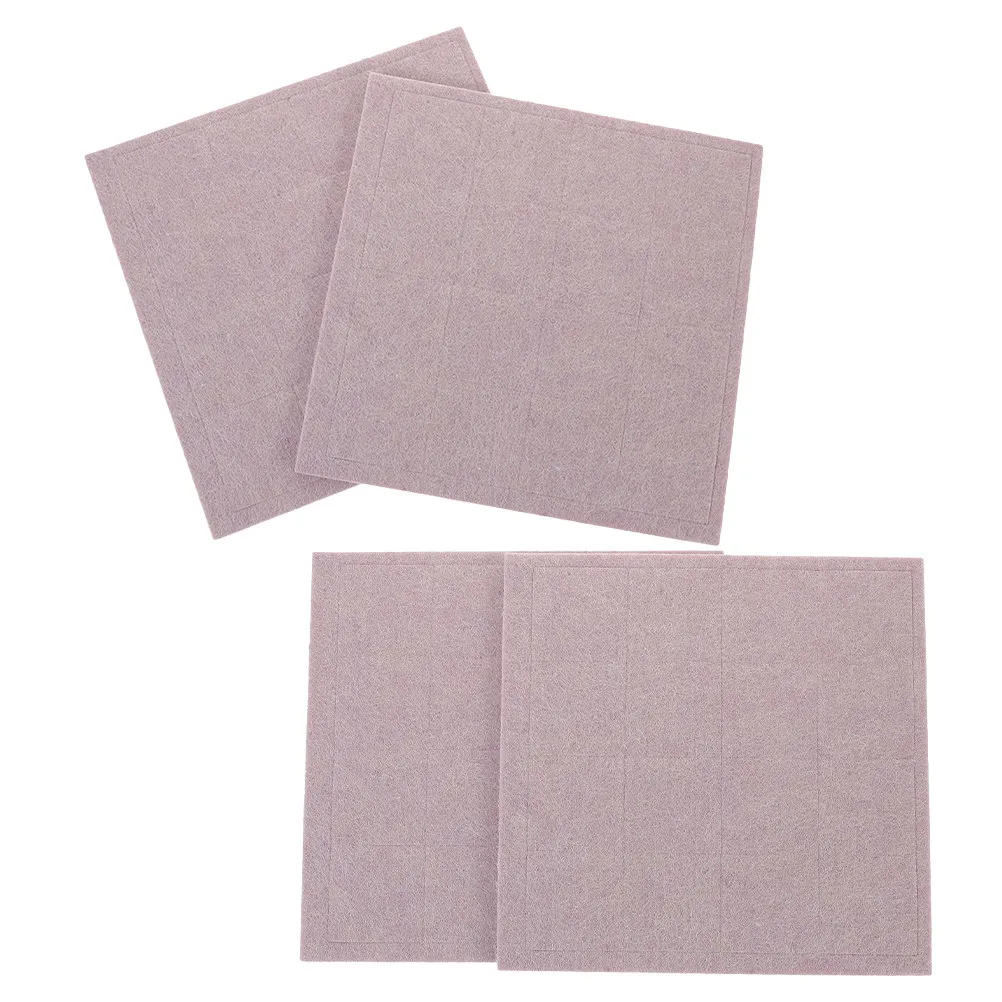 64Pcs Cuttable Felt Furniture Leg Protectors Self-Adhesive Non-Slip Floor Pads for Hardwood Floors Scratch Resistant Chair Table