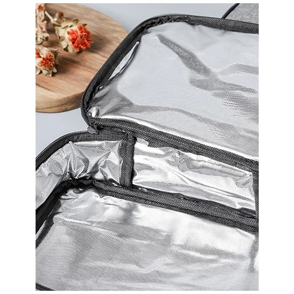 حقيبة تخزين محمولة للنزهات، حقيبة غداء مبرد، منظم الإفطار، صندوق غداء، حقيبة حرارية معزولة