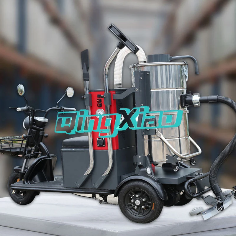 Ride On Floor Scrubber Cleaner Automatic Sweeper Industrial Commercial Floor Cleaning  Equipment For Warehouse Factory Mall Shop view 6