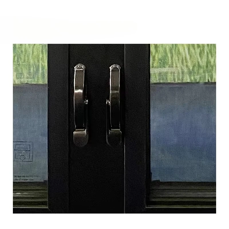 Boston Modern European Style Aluminum Profile Casement Windows and Door Swing Open for Hotel Use with Graphic Design Solution