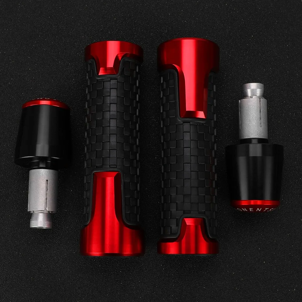 

7/8'' 22mm Motorcycle Handlebar Grips Ends Handle Bar Cap Grip End Plugs FOR HONDA XLV 600 650 700 TRANSALP XL600V XL650V XL700V