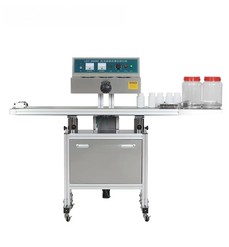 

Electric automatic continuous induction sealing machine bottle, wide range of chemical product sealing