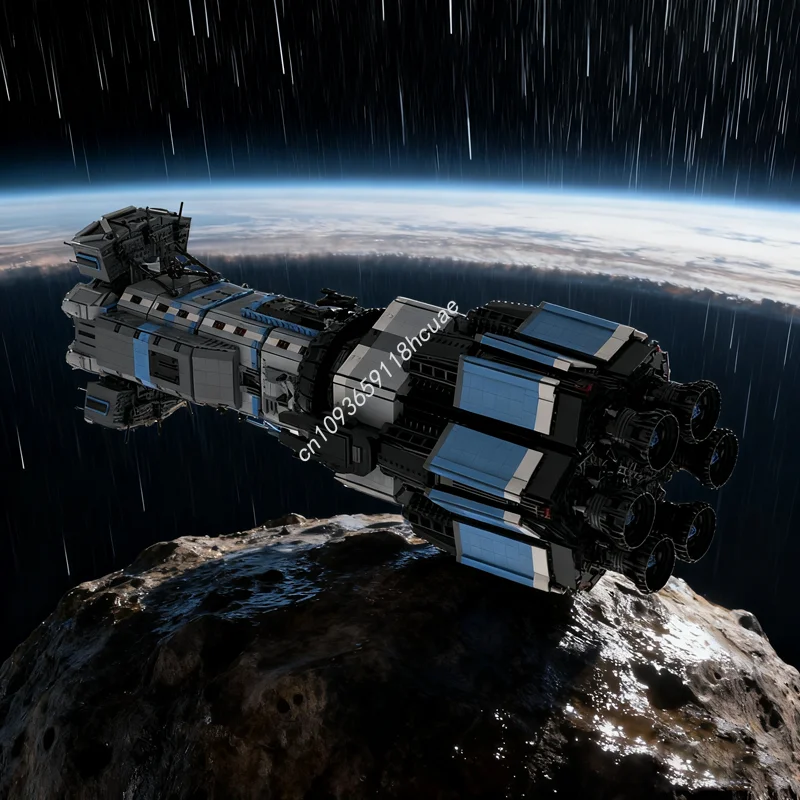 

8834pcs MOC UNN Thomas Prince Spaceed Model Building Blocks Christmas Gift Architecture Toys DIY Creative Brick Kids Birthday