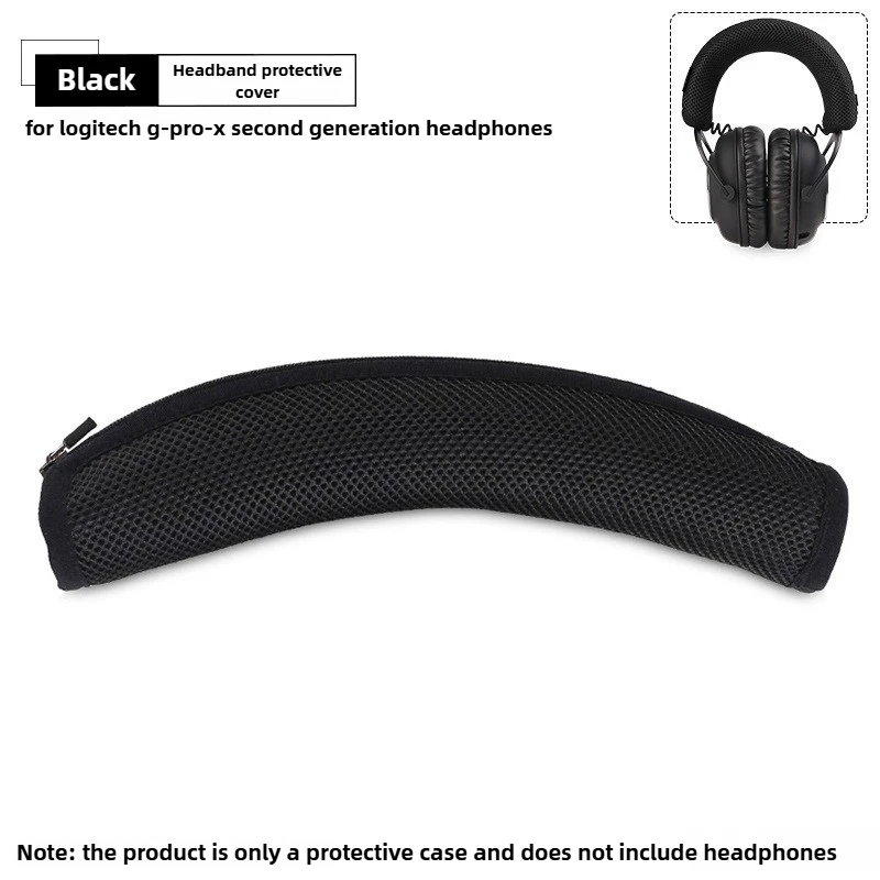 For Logitech GPRO X 1st/2nd Gen Headphone  Ultra  Strong Over  Ear Headband Protective Sleeve as a Reliable Replacement Cover