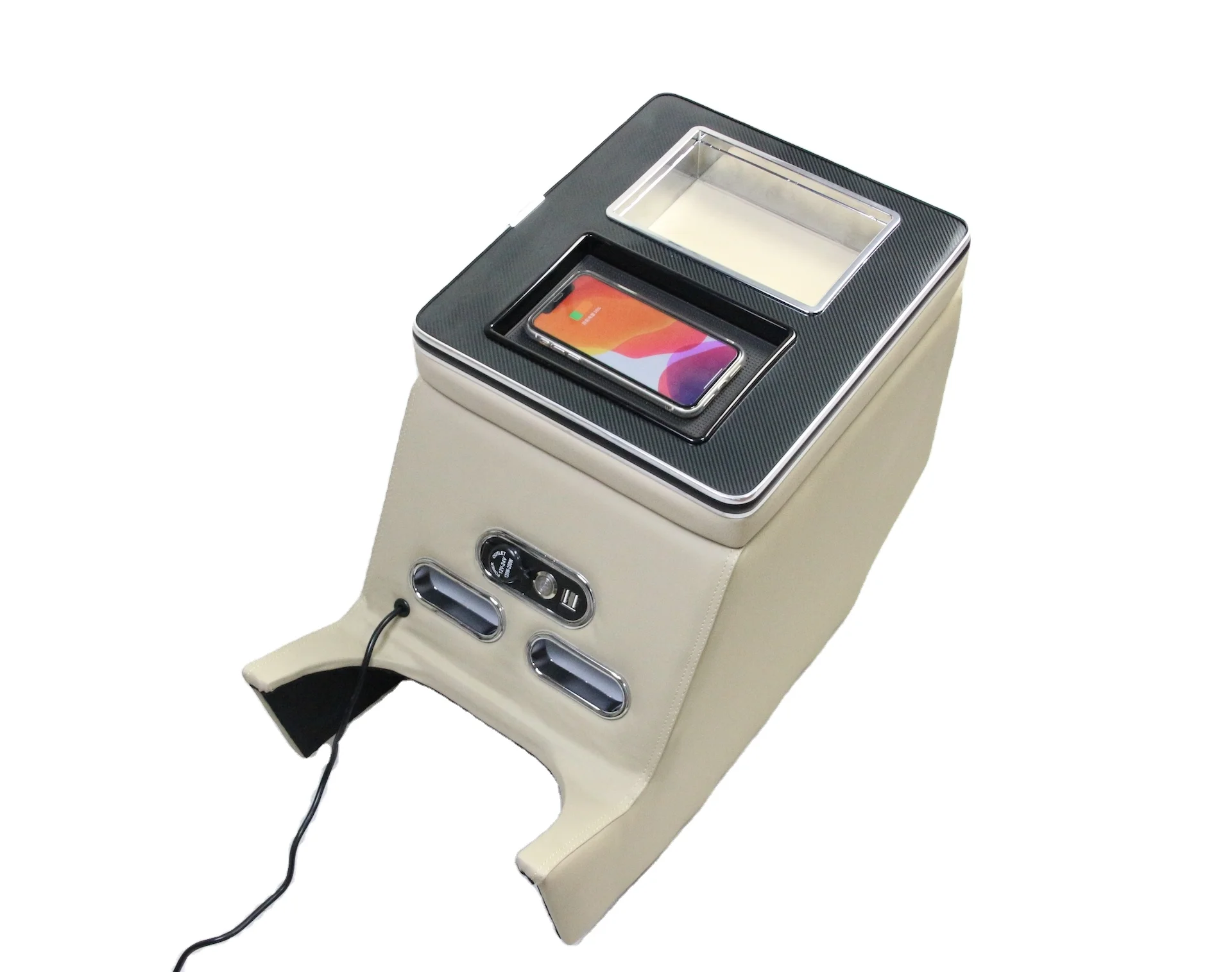 

Equipment Smart Library Can Be Wholesale And Customized Multifunctional Car With USB Charging Central Console Armrest Box For Ne