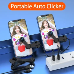 Mute Phone Screen Auto Clicker Connection Point Grabber Device Physical Linker for iPhone Samsung Smartphone Live Streaming APP