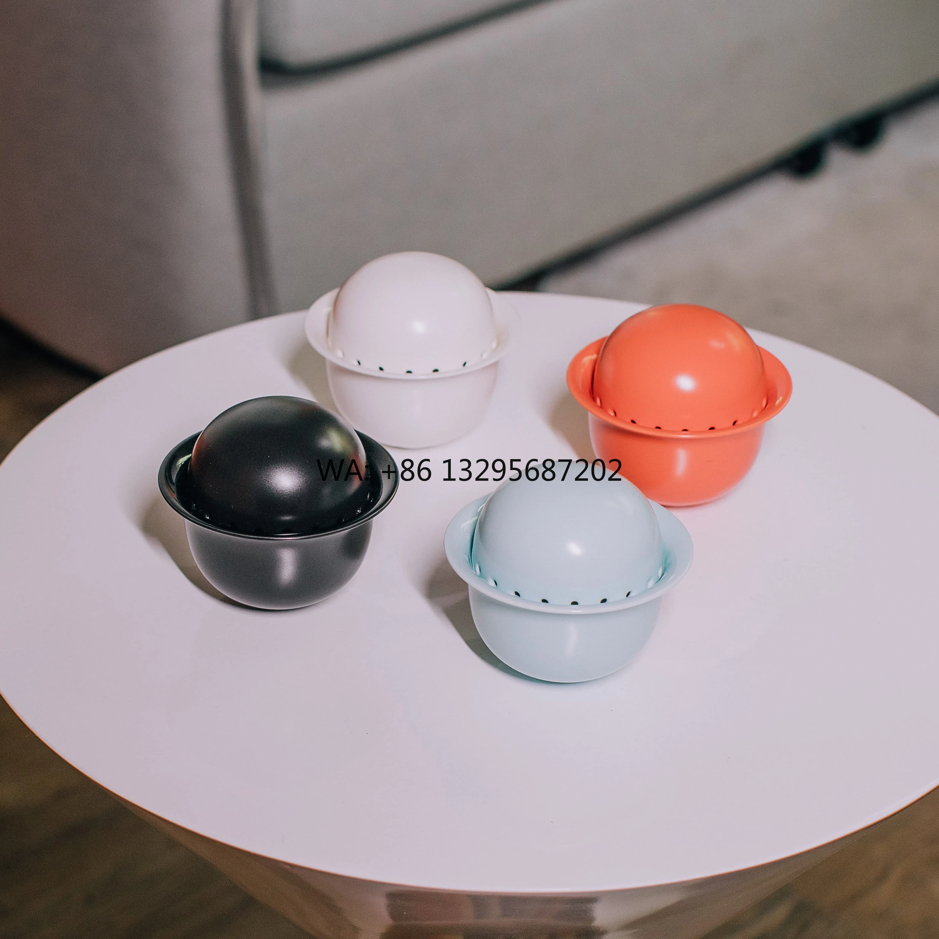 

Insulated Custom Quality Ceramic Teacup Set Suits White Porcelain Chinese Style with Fashionable Bubble Design for Coffee & Tea