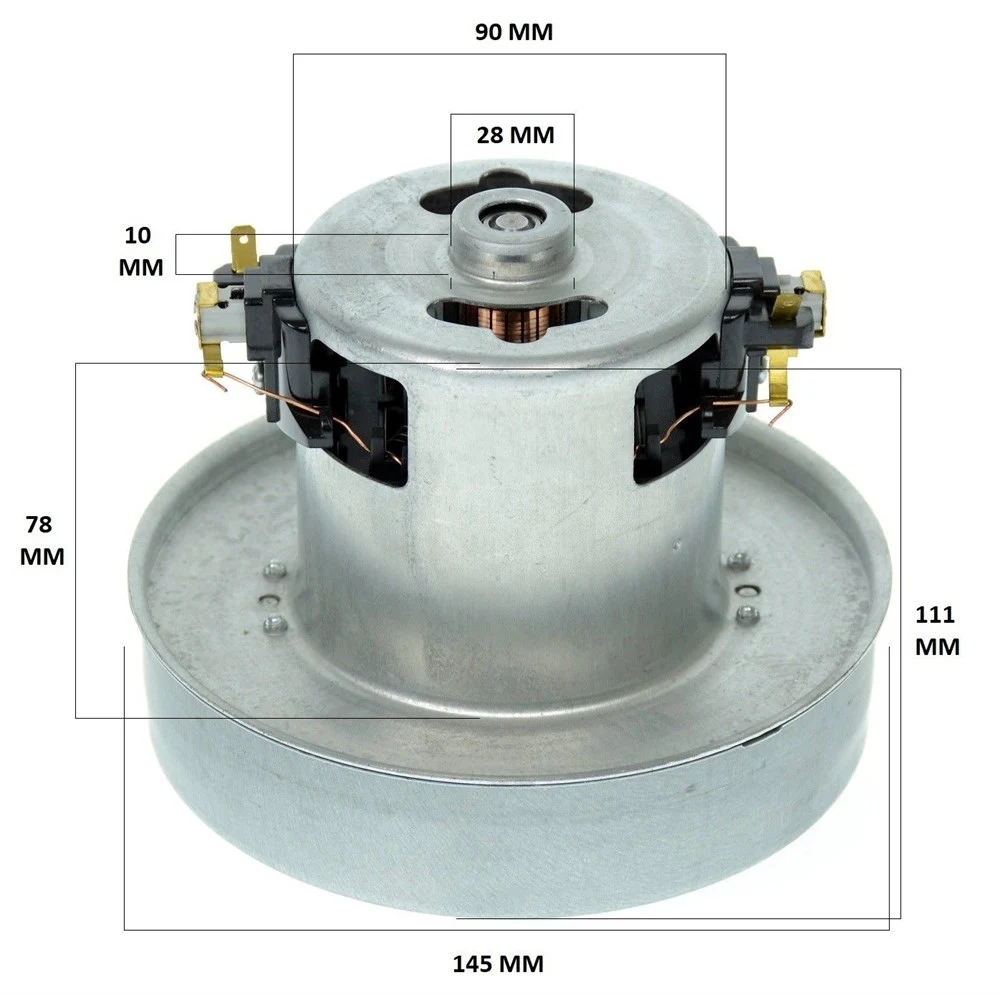 Compatible for King K 160 252 Duo Vacuum Cleaner Motor 1400 W