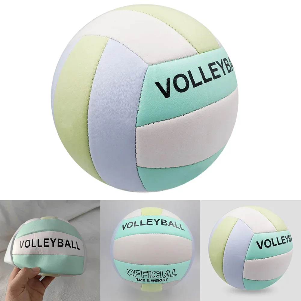 Hot Sale Volleyball Size 5 PU Ball For Students Adult And Teenager Competition Training Outdoor Indoor Game Ball Parts