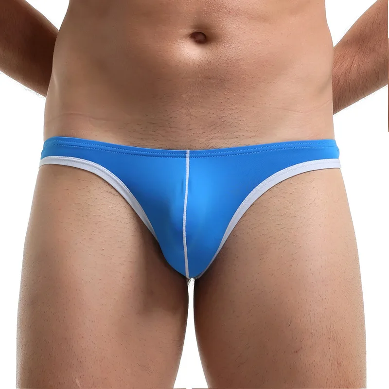 

2025Men's small underwear, new men's thong, men's ice silk underwear, one piece of wholesale foreign trade underwear