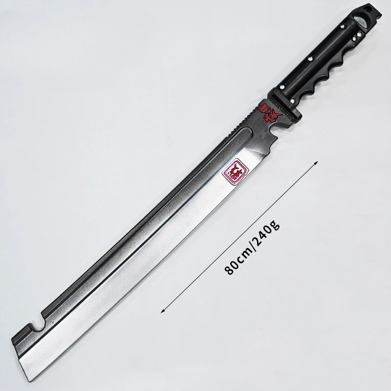 80 センチメートル/31.5 インチブレイキングスルーファウンダーナイフサムライ刀 PU 武器小道具モデルゲーム周辺機器コスプレグッズ屋外おもちゃ