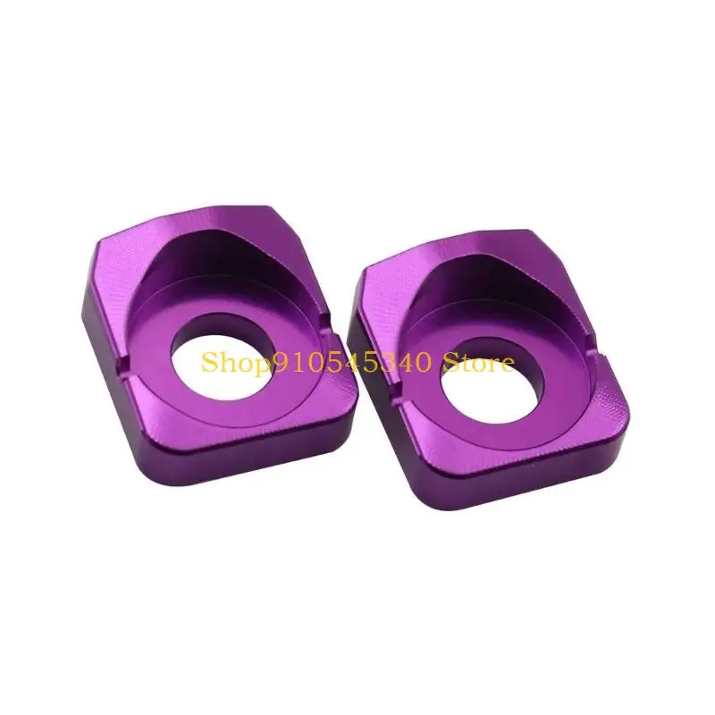U2JA Aluminum Chain Adjuster For Electric Bike Motorcycles Rear Axles Blocks Aluminum Rear Wheel Axles Hub Spacers