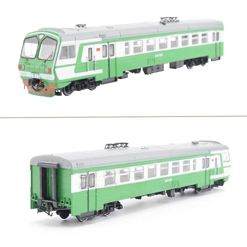 

1:87 Модель поезда Советский DC Tram ED4M Тяговый поезд JLKN023 Русский электрифицированный поезд Модель игрушки